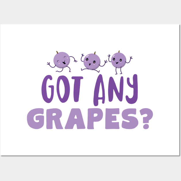 Got Any Grapes Wall Art by Jitterfly